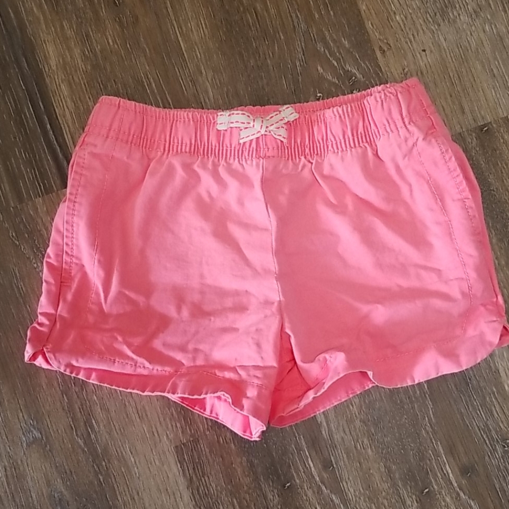 Girls Carters size 6 pink shorts
